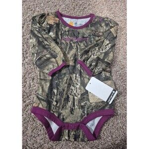 Carhartt bodysuit size 9 months girls nwt